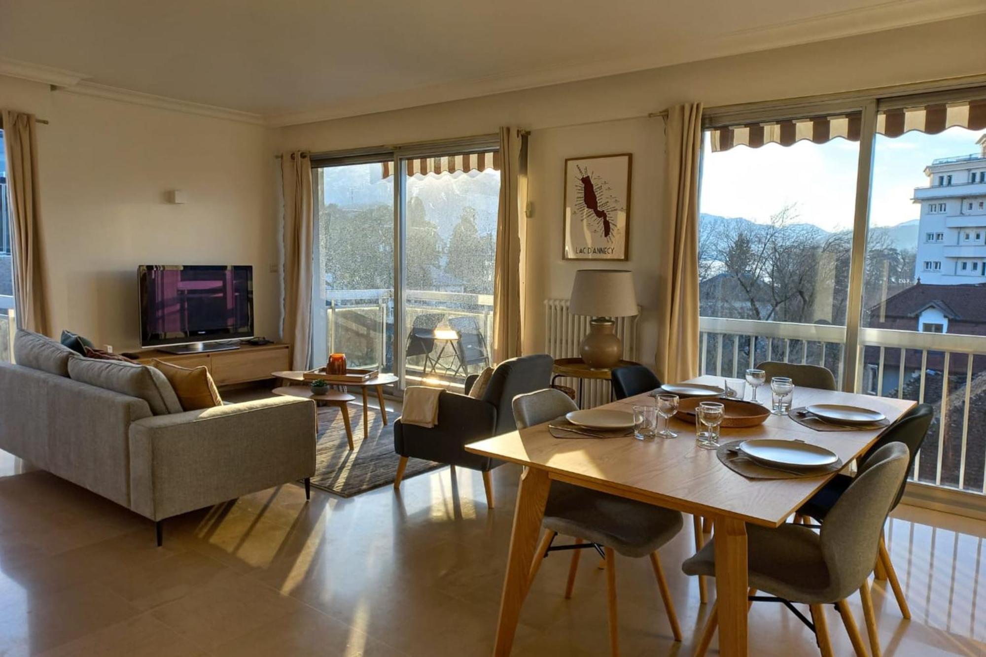 Tournette-Comfortable And Quiet Luxury Apartment Annecy Kültér fotó